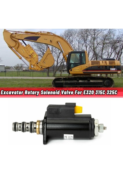 Caterpillar E320B/C/D 315C 325C 1211491 KWE5K-31 G24DA30 Cat Için 121-1491 Ekskavatör Döner Solenoid Valf (Yurt Dışından)