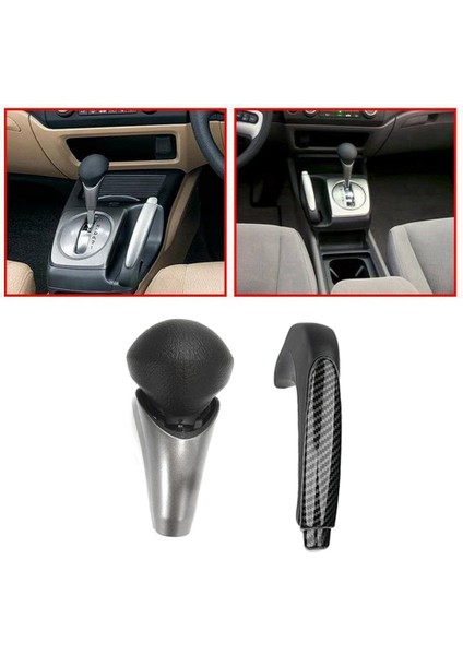 Fren Kolu Vites Topuzu Kapağı Honda Civic 2006-2011 Soldan Direksiyon 47115-SNA-A82ZA 54130-SNA-A81 (Yurt Dışından)