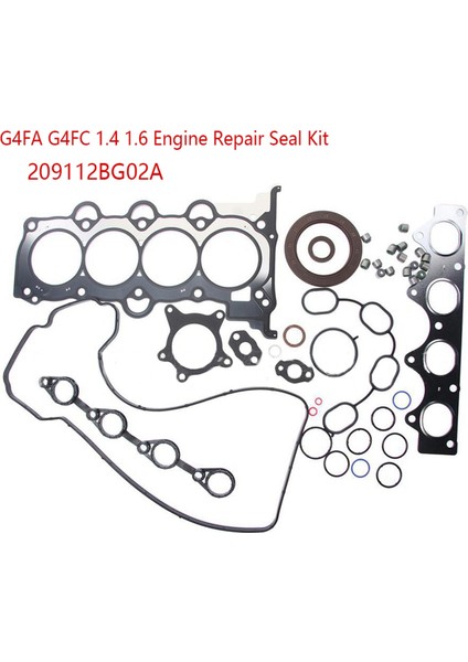G4FA G4FC 1.4 1.6 Motor Tamir Contası Kiti Hyundai Kıa Yeniden Inşa Kitleri 209112BG02A (Yurt Dışından)