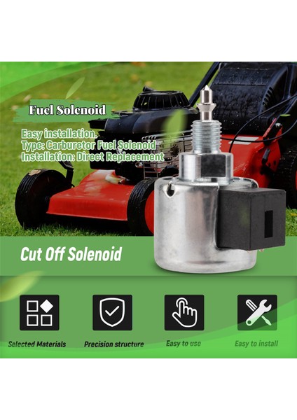 Briggs & Stratton 694393 Için Walbro Carb Karbüratör ile Karbüratör Yakıt Kesme Solenoidinin Değiştirilmesi (Yurt Dışından)