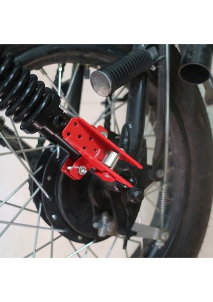 2 Adet Motosiklet Ayak Dayama Çerçevesi Bilekleri Katlanır Arka Yolcu Ayak Mandalları Montaj Pedalı Sportster Yamaha Siyah (Yurt Dışından)