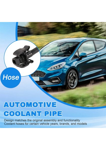 Araba Motor Radyatör Soğutma Hortumu Boru Rezervuar Tankı Hortumu 8V2Z-8B081-B Ford Fiesta 2011-2019 Araba Aksesuarları (Yurt Dışından)