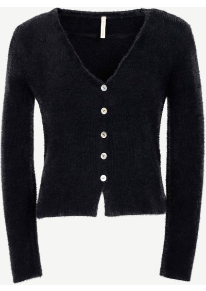 Cropped V-Yakalı Hırka modelleri