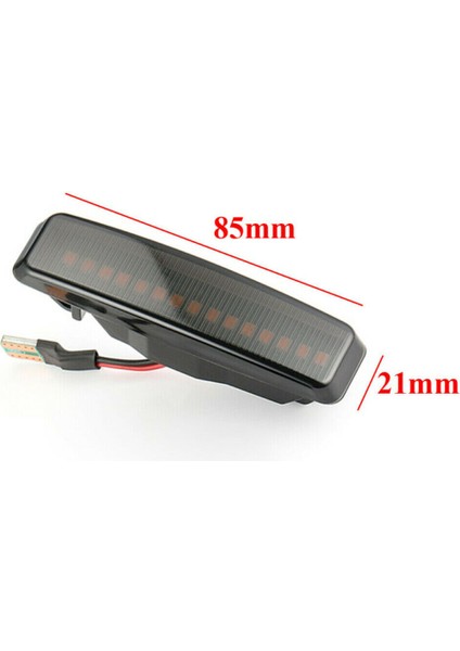 LED Yan Sinyal Lambası Dinamik Füme Dönüş Sinyali-Bmw E39 5er 1995-2003 (Yurt Dışından)