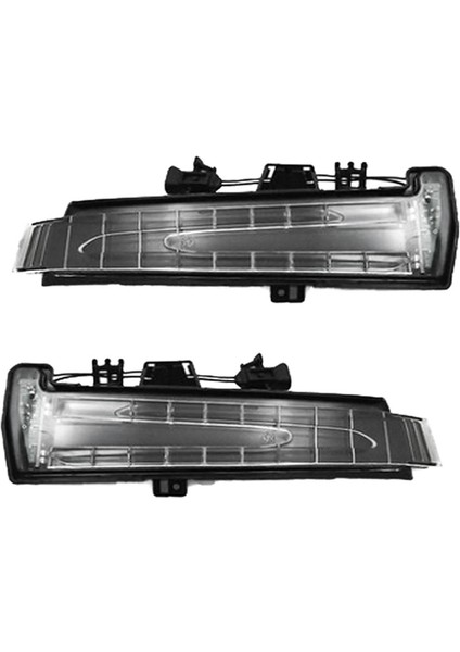 Mercedes Benz Ec Sınıfı 2009-2015 Için Dış Kapı Ayna LED Gösterge Düzeneği Sol Sağ A1569069300 A1569069400 (Yurt Dışından)