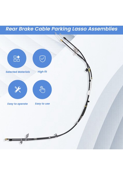 Ford Focus 2018-2021 JX61-2A603-CA Arka Park Acil Fren Kabloları Lasso Tertibatı JX61-2A603-BED JX612A603BEE (Yurt Dışından) fırsatları