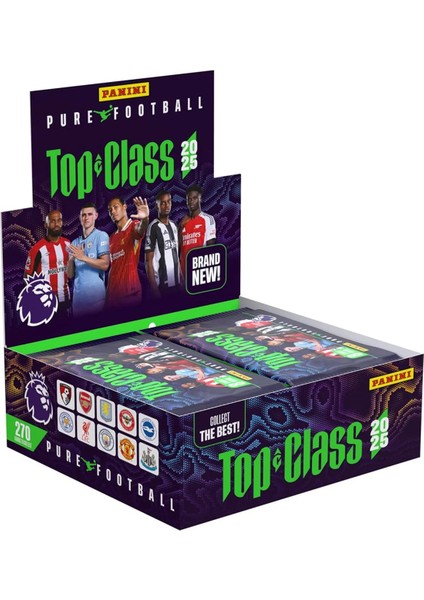 Toyika Panini Premier League Top Class 2025 Trading Cards 8li x 24 Adet