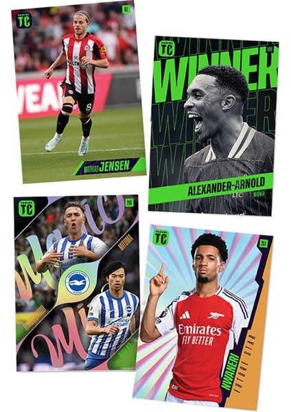 Toyika Panini Premier League Top Class 2025 Trading Cards 8li x 24 Adet indirimleri