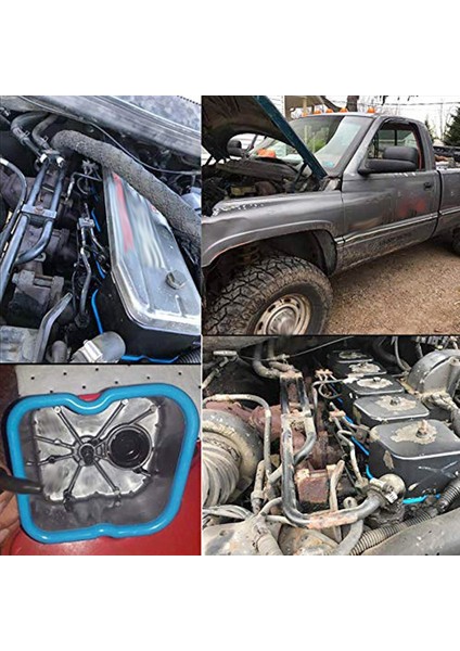 1 Takım Motor Vana Kapağı Conta Takımı Dodge Cummins 12 V 5.9l 12 V 6bt 5.9 3902666 3910824 (Yurt Dışından)