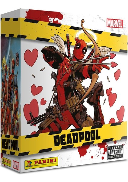 Lisanslı Deadpool Sticker And Card Collection 1 Albüm+1 Kutu (50 Paket= 200 STICKER+50KART) fiyatları
