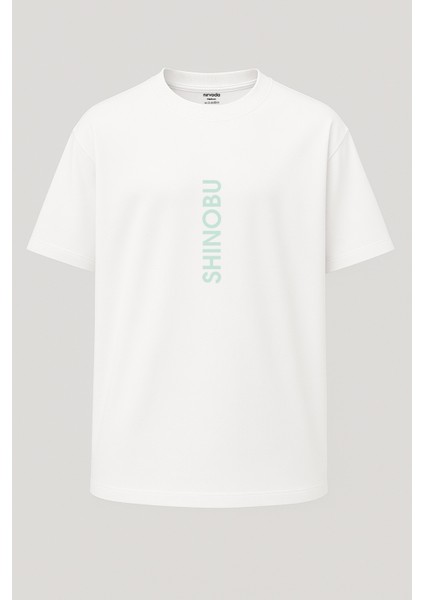 Oversize Shinobu Kocho Demon Slayer Baskılı Unisex Tişört fiyatları
