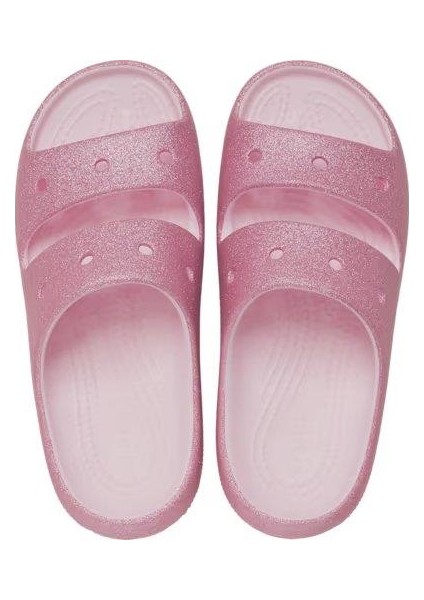 Classic Glitter Sandal V2 K Çocuk Terlik 209705-6ZW Pink Milk modelleri