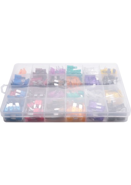 240 Adet Araba Mini Sigorta Fişi Sigorta Ayırıcı Sigorta Kiti (2A /3A /5A /7.5A /10A /15A /20A /25A /30A /35A /40A) Sigorta Çektirmesi ile (Yurt Dışından)