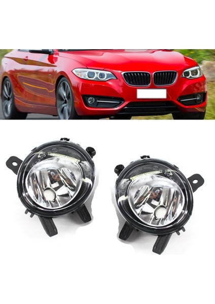 1 Çift Araba Ön Tampon Sis Farları Sürüş Lambası Ampul Olmadan Bmw Için 1 2 3 4 Serisi F22 F30 F35 2012-2015 (Yurt Dışından)