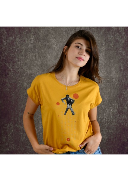 Funnyman Kadın Baskılı T-Shirt modelleri