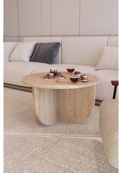 Velora Orta Sehpa Safir Meşe Desenli fırsatları