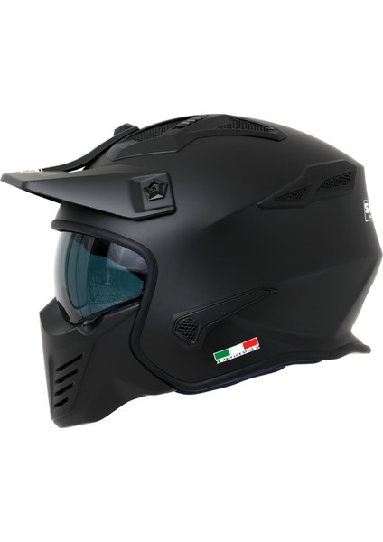 Sw 726X Tokyo Matt Black Moduler Kask