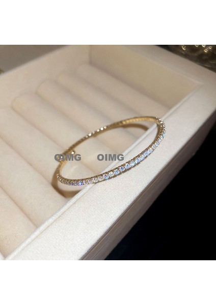 Yeni Ağır Sanayi Iyi Şanslar Bilezik Zarif Işık Lüks Mizaç Bilezik Kişiselleştirilmiş Nimet El Takı (Yurt Dışından)