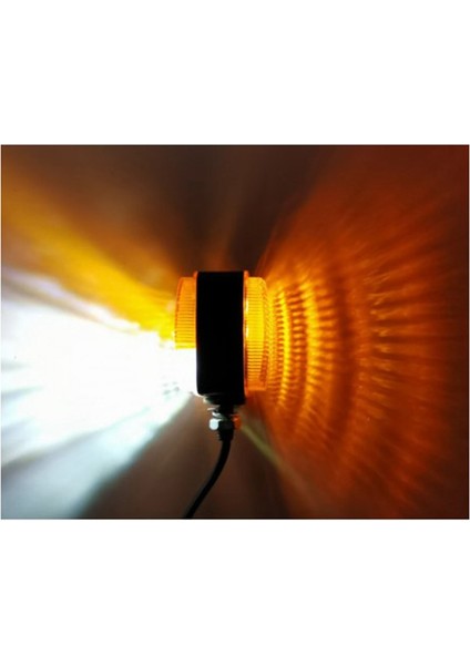 Forklift Dönüş Işığı LED Çift Taraflı Küçük Işık 12V Kare Dönme Ön Işık Park Işığı Geri Vites Işığı (Yurt Dışından)