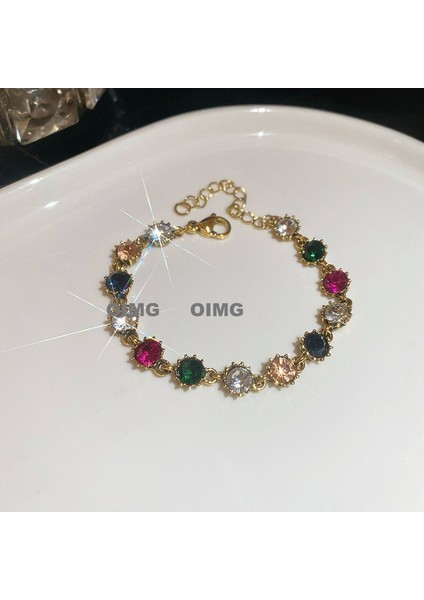 Yeni Elektroliz Zirkonya Aşk Iyi Şans Bilezik Niş Tatlı Yüz Nimet Bilezik Mizaç Bilezik Duygusu Ile (Yurt Dışından)