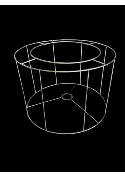 Lambader Başlık Iskelet Teli 3mm Paslanmaz Galvaniz Metal (40 cm )