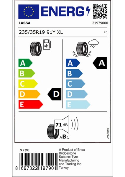 235/35 R19 91Y Xl Drıveways Sport Oto Yaz Lastiği (Üretim Yılı:2025)