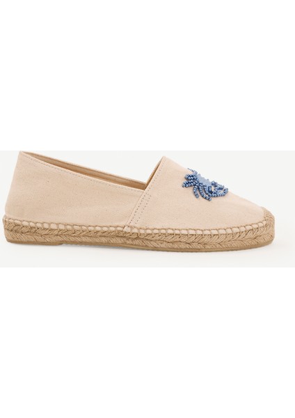 Deniz Yıldızı Desenli Espadril