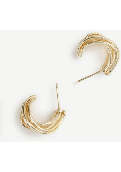 Dokulu Gold Küpe fiyatları