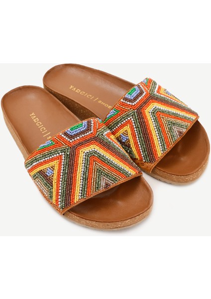 Boncuk Işleme Terlik indirimleri