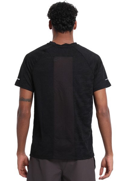 Atami Erkek Siyah Koşu T-Shirt 25YE009-SYH