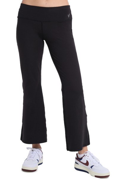 Cido Kadın Siyah Koşu Tayt 25YK011-SYH