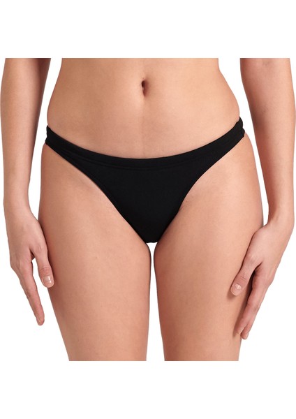 Team Swim Bottom Solid Kadın Siyah Yüzücü Bikini Altı 004769550
