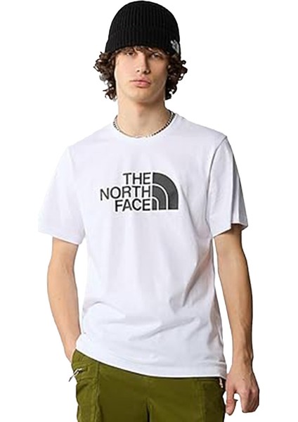 Easy Erkek Beyaz Outdoor T-Shirt NF0A8A6CFN41