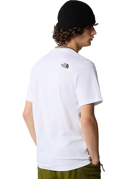 Easy Erkek Beyaz Outdoor T-Shirt NF0A8A6CFN41 fiyatları