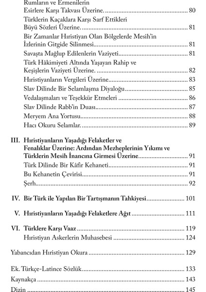 Türklerin Âdetleri Üzerine