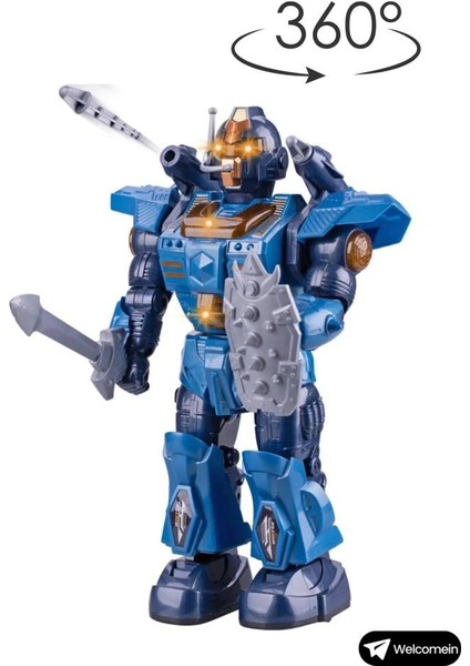 Ctoys Walking Sesli Ok Atan ve 360 Derece Dönen Robot 6051 fiyatları