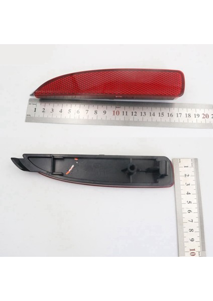 1 Çift Arka Tampon Işık Yan Lamba Işaretleyici Reflektör Mazda 3 5 6 D350-51-5M0E D350-51-5L0E (Yurt Dışından)