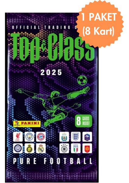 Panini Top Class 2025 Trading Cards 8li