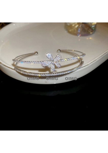 Yeni Ağır Sanayi Iyi Şanslar Bilezik Zarif Işık Lüks Mizaç Bilezik Kişiselleştirilmiş Nimet El Takı (Yurt Dışından)