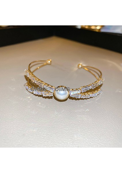 Yeni Ağır Sanayi Iyi Şanslar Bilezik Zarif Işık Lüks Mizaç Bilezik Kişiselleştirilmiş Nimet El Takı (Yurt Dışından)