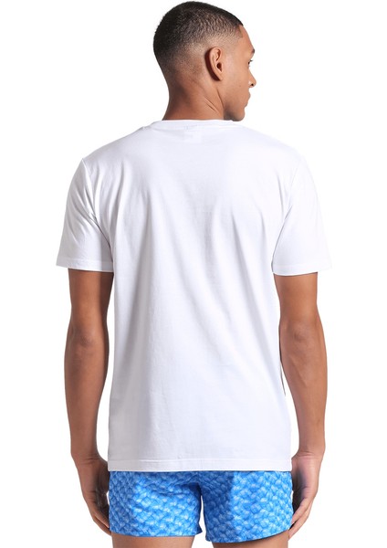 Water Prints Erkek Beyaz Günlük Stil T-Shirt 009406100 fiyatları