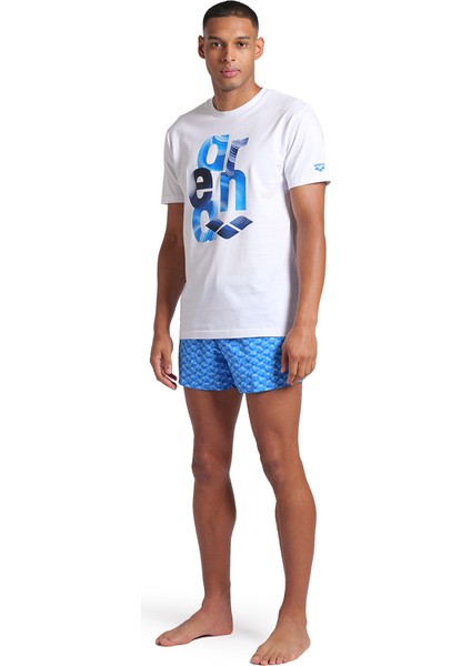 Water Prints Erkek Beyaz Günlük Stil T-Shirt 009406100 modelleri