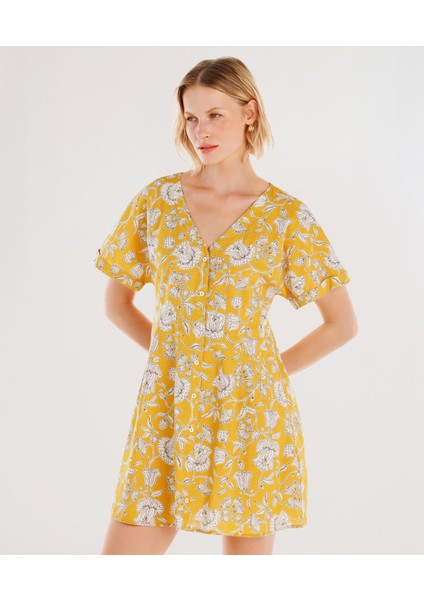 Pensli Kısa Kollu Mini Elbise fiyatları