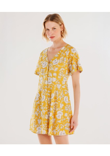 Pensli Kısa Kollu Mini Elbise modelleri