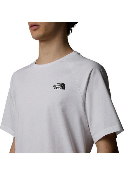 Nf Erkek Beyaz Outdoor T-Shirt NF0A87NUFN41 fırsatları