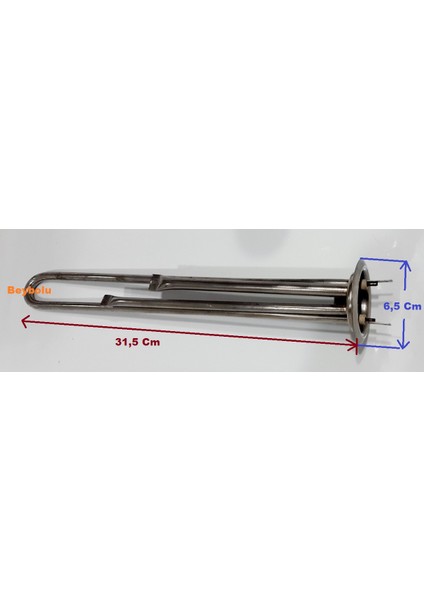 Termosifon Rezistans 1300 Watt Şofben Rezistansı