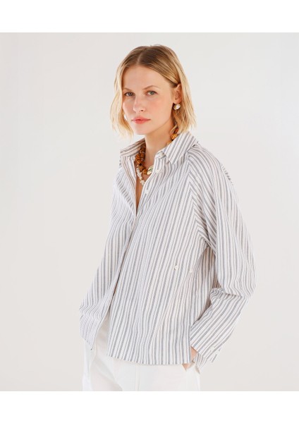 Yanları Yırtmaçlı Gömlek modelleri