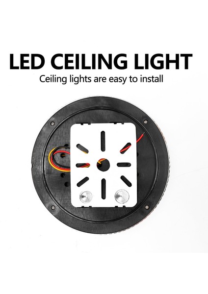 12V Araba Yuvarlak Tavan Kubbe Çatı Iç Aydınlatma Tekne Rv Yüzey Tavan Aydınlatması (Yurt Dışından) indirimleri