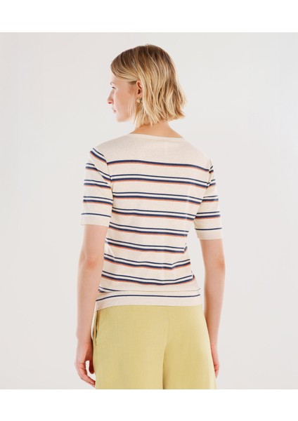 Bisiklet Yaka Yarım Kollu Triko Hırka modelleri