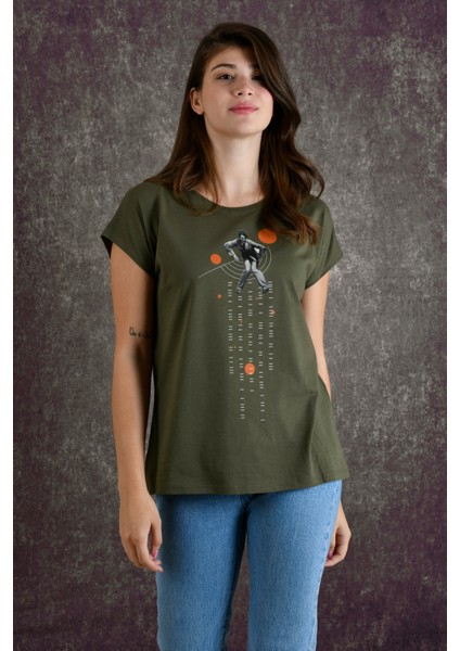 Funnyman Kadın Baskılı T-Shirt indirimleri